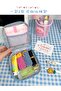Purple Cat Kuromiii Patterned Sanitary Pad Bag |   Organizers |   Makeup & Cosmetic Storage Bag |   Zippered Mini Organizer - 7