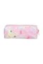 Pink Butterfly Patterned Lockable Triple Girls' Primary School School Bag Set (Bag Thermal Lunch Bag Pen Holder) - 7