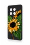 Tecno Camon 30 Compatible Silicone Case with Sunflower Pattern - 4