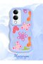Vivo Y19S Gt 5g Compatible Case Camera Protector Blue Silicone Couple Phone Case Butterfly Pattern - 2