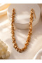 Tassel Detailed Zircon Bijouterie Necklace - 2