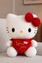I Love You Heart-Shaped Hello Kitty Plush – Romantic Plush Toy for Lover, Girl - 2
