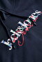 Men's Chest Printed Hooded Sweatshirt - Tom - 4