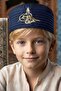 Boy's Tuğra Embroidered Luxury Embroidered Ottoman Prayer Cap - 3