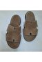 Inside and Out, %100 Genuine Suede Leather, Mink Color Orthopedic Sole Slippers - 4