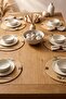 6-Piece Supla Set 6 Pieces Supla Runner Stitched Non-Removable 1. Quality Luxury American Serving Set Dining Table Organizer