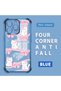 iPhone 15 Pro Compatible Transparent Back Four-Corner Reinforced Impact Protection Silicone Case