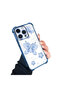 iPhone 14 Pro Compatible Transparent Back Four Corners Reinforced Impact Protection Silicone Case - 2