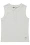 Basic Zero Sleeve T-Shirt for 2-5 Years Old - Off-White