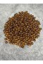 200 Pieces Honey Color 8mm Glass Natural Stone Beads - 3