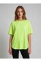 Women's Oversize Loose T-Shirt - Sleeves and Hem Seamless, Soft Fabric