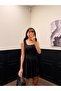 Women's Square Neck Mini Dress - 4