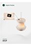 Lumex LED Light with Inbuilt Strip LED Light / 150 LM Brightness / LED Light with Digital Display / LED Light Power Bank / Equipped with White, Flame and Warm Light - Beige - 8