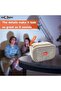Rechargeable Wireless 2-Side Bass Loud Speaker – Portable 5W Bluetooth Speaker with USB/TF Card Support, Beige - 4