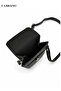 Vegan Leather Crossbody and Shoulder Bag with Phone and Passport Compartments - 5