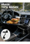 In-Car 360 °   Adjustable Cup Holder Tray New Generation with Large Surface and Phone Stand