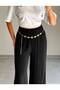 Kni̇t Minimal Snail Chain Belt Dress, Pants, Evening Dress, Body Chain, Beach Belt
