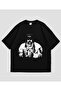 Maduro Drip Printed Unisex Oversize T-Shirt