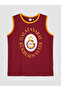 Lcw Kids Red Galatasaray Printed Boys' Shorts Pajama Set - 4