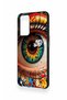Oppo A16 Compatible Colorful Eye-Pop Patterned Silicone Case - 3