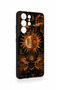Samsung S21 Ultra Compatible Mystic Sun Patterned Silicone Case - 3