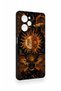 Poco X5 Pro Compatible Mystic Sun Pattern Silicone Case - 4