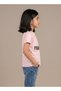 Girls Stay Pawsitive Pink T-Shirt - 3