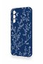 Samsung M34 Compatible Thin Leaf Branch Patterned Silicone Case - 4