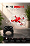 2.4Ghz Technology 6-Axis Gyroscope Altitude Hold Drone with Propeller Guard Stable Control Design for Beginner and Hobbyist Flight Fun - Red