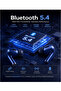 ST23 Bluetooth 5.4 True Wireless Earbuds | ENC Noise Reduction | Hi-Fi Stereo Sound | IP55 Water Resistant | Touch Control | 20 Hours Playback | Fast Charging | USB-C | Dark Blue - 7