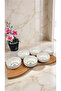 Yeşilyonca 8 cm 6-Piece Porcelain Breakfast Presentation-Snack Bowl Set - 3