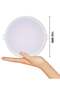 20W LED Downlight, 165mm Diameter, Round Recessed Ceiling Light, White - 3