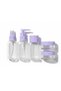 Concepta 5 Piece Travel Bath Set 30 ml Transparent Portable (172053) Bottle Set - 3