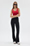 Women's High-Waist Shaping Flared Leggings - 4
