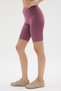 Women's High Waist Gathering Pocket Shorts Sports Leggings - 7