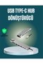 Concepta Usb‑C Multi-Port Hub – 5 Gbps, 100‑240V, Robust (184908) Anodized Design - 5