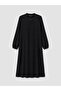 Hakim Collar Ruffled Flared Dress (W6)