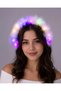 Powder Pink Feather Party Crown Colorful 3-Function Light-Up Crown - 3
