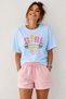 Girl Power Printed Crew Neck Casual Unisex Oversize T-Shirt - Fitness Themed Cotton T-Shirt