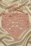 Motifed Tie Bandana, Knitted Summer Hair Bandana for Beach Daily Use