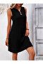 Women's Strappy Crinkle Fabric Mini Dress - 5