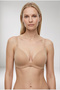 Women's 6826 2-Piece Economic Package Black-Tan Soft Push-Up One-Piece Seamless Underwire-Free Daily Laser Cut Bra - 3