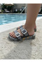 Boy's Non-Slip Beach Bath Daily Slippers with Buckle - 2