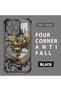 iPhone 14 Pro Compatible Transparent Back Four Corners Reinforced Impact Protection Silicone Case