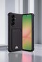 Aconcept Galaxy A36 Case Kelvin Silicone with Business Card Holder - (112544) Green - 2