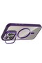 Aconcept iPhone 14 Pro Max Cover with Remim Lens and Magsafe Stand - (101819) Deep Purple - 2