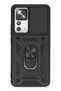Aconcept Mi 12t Pro Case Pars Silicone with Lens Ring (100805) - Black