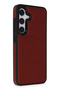 Aconcept Galaxy S24 Case Ozzi Magsafe Leather Cover (142433) - Red - 2
