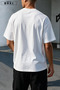 Trust Problem Printed Oversized Unisex T-Shirt Jogger Sweatpants Set - 4