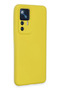 Aconcept Mi 12t Pro Case Nano Inner Velvet Silicone (145005) - Yellow - 2
